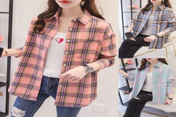 3 Flannel Shirts for Women Stylish Look