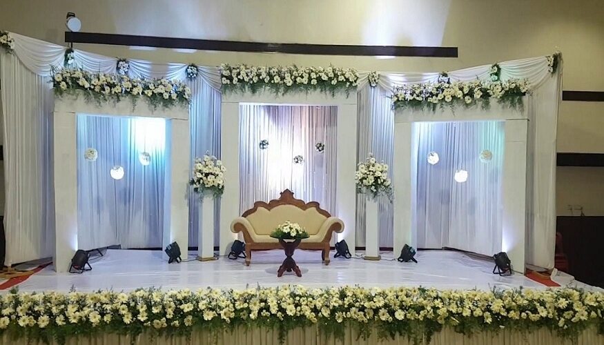 Top wedding stage