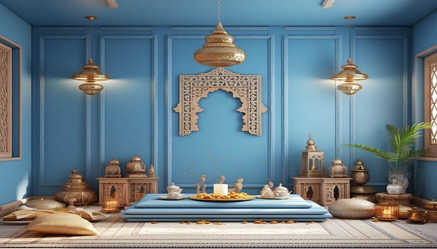 pooja room colours