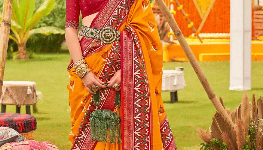 Gujarati Patola saree